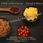 Janet's Chilli Con Carne